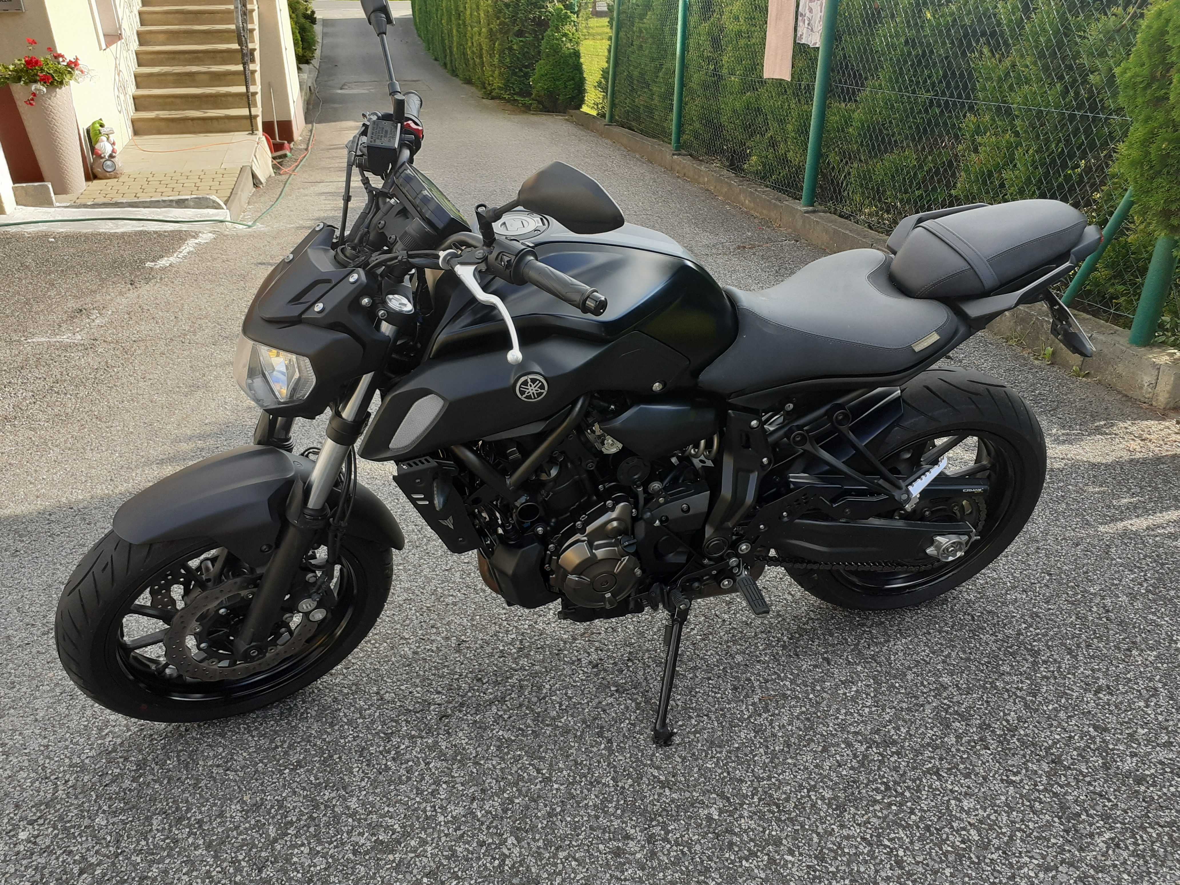 MT07 z 2020 roku na A2 mały przebieg 12722 km. bezwypadkowa z cb er
