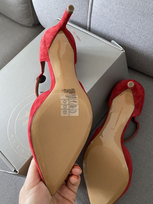 Szpilki zamszowe H&M Premium 41