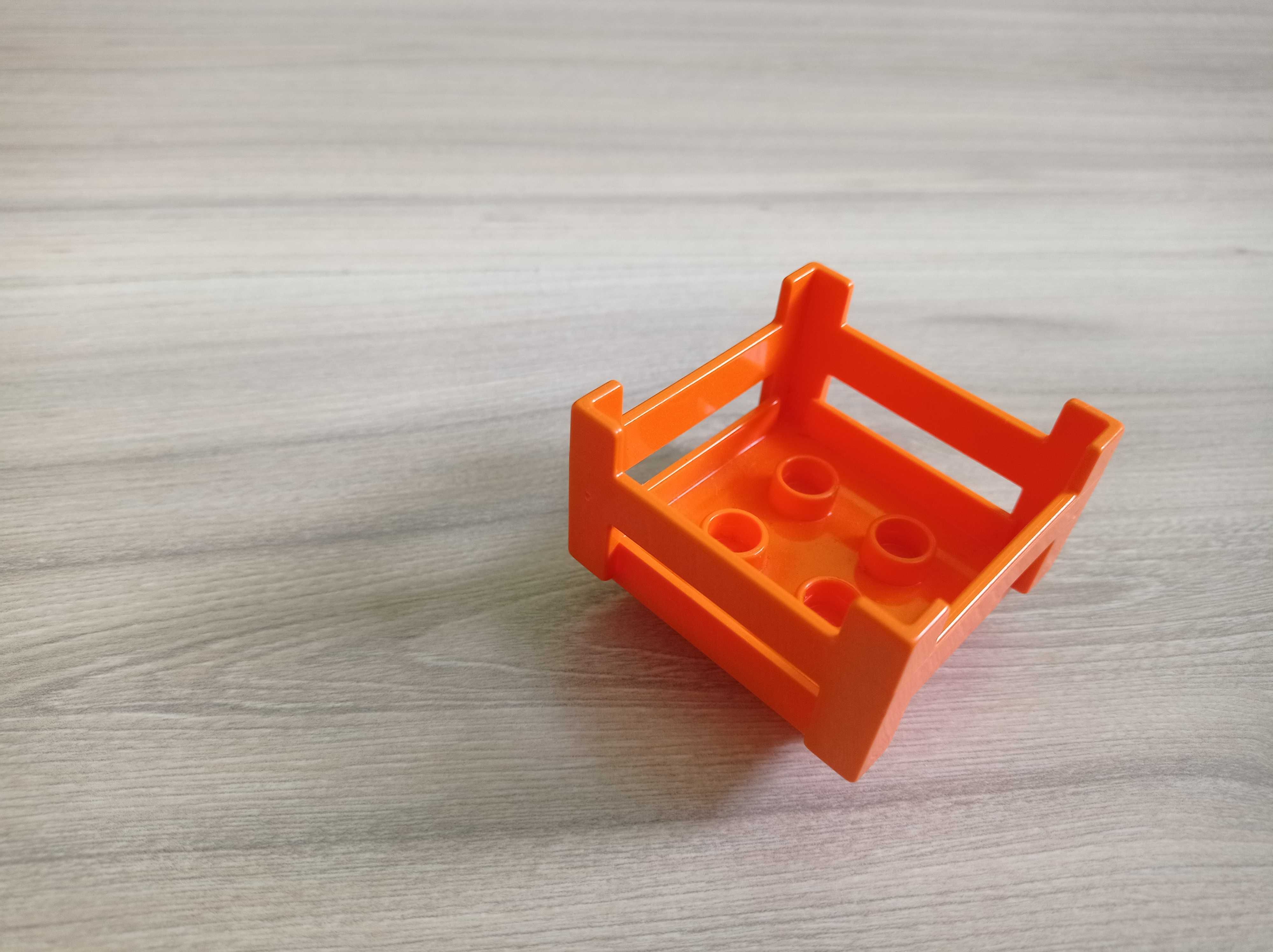 Lego Duplo skrzynka, skrzynia pomarańczowa - nr 6446