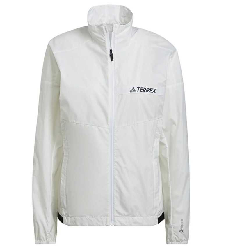 Kurtka damska Adidas Terrex Multi WIND.RDY HM3979 r. XXL jasnozielona