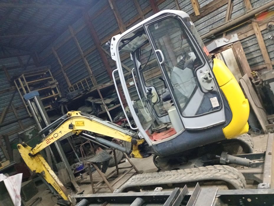 Minikoparka Wacker neuson 240 /Zamiana
