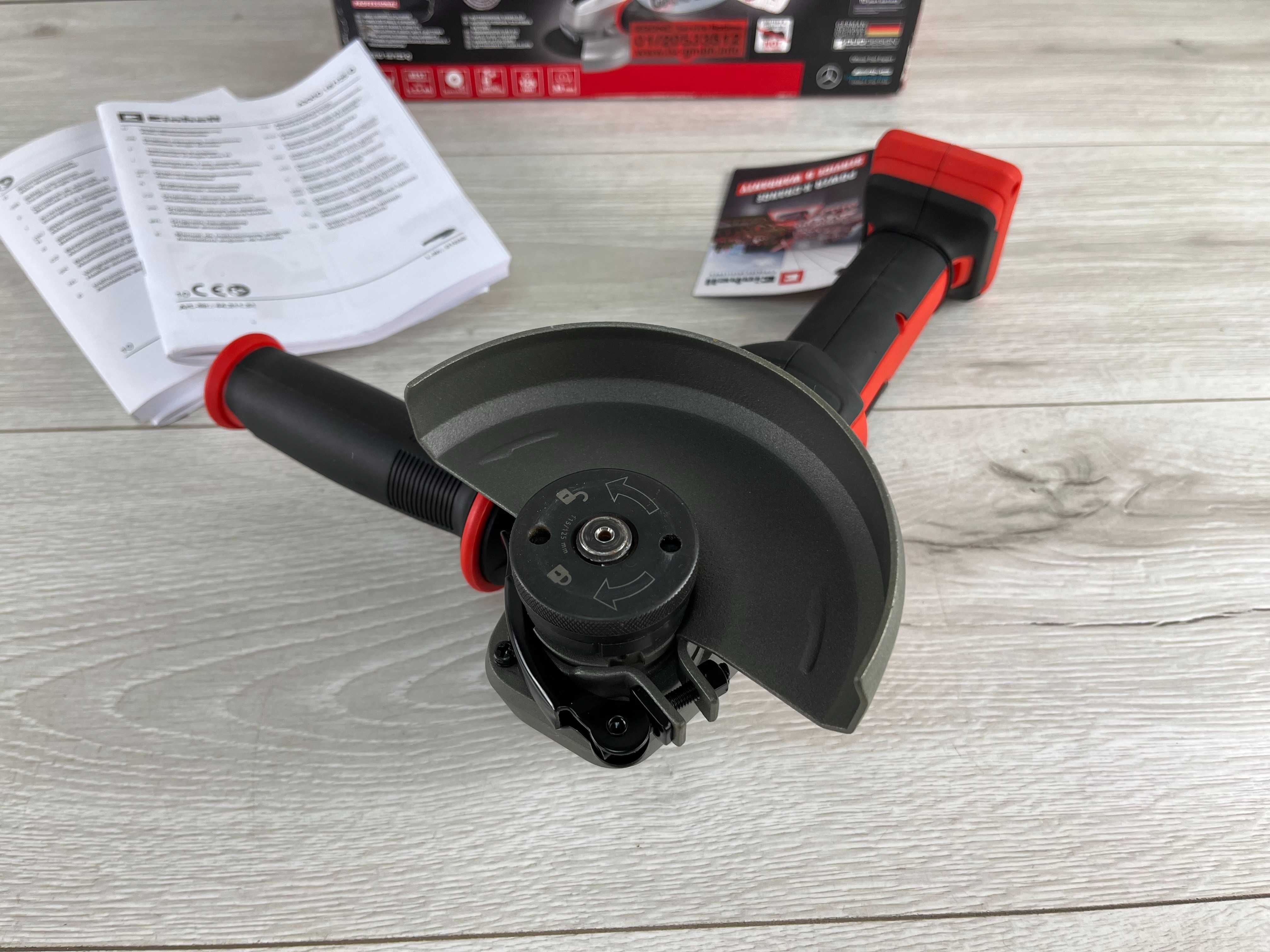 Акумуляторна болгарка einhell  18V 125мм круг
