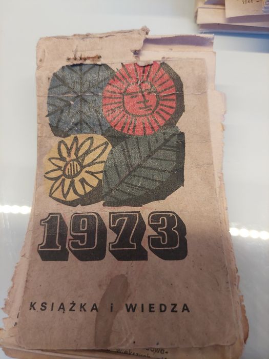 Oryginalna kartka z kalendarza 1967 do 2025