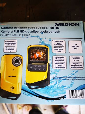 Kamera do filmowania i zdięć pod wodą