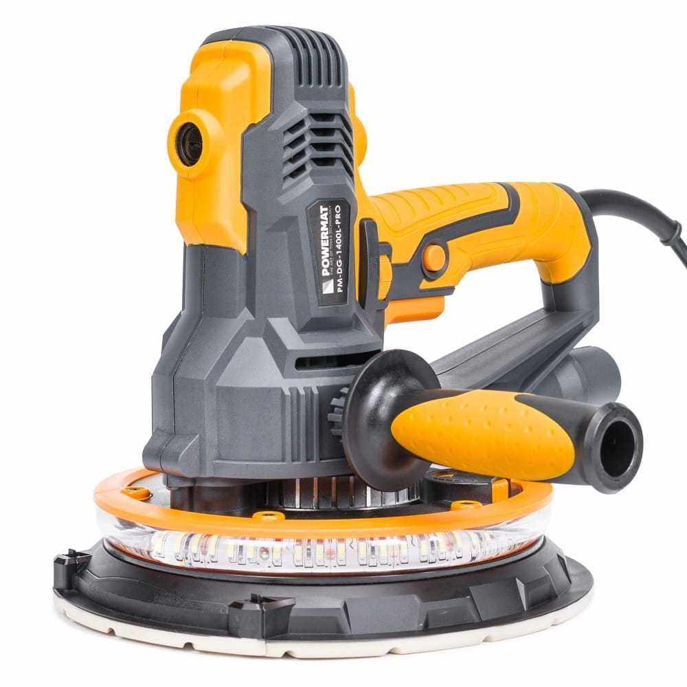 POWERMAT Szlifierka Do Gipsu Gładzi Tynków 1400w Led Pm Pro PM0688