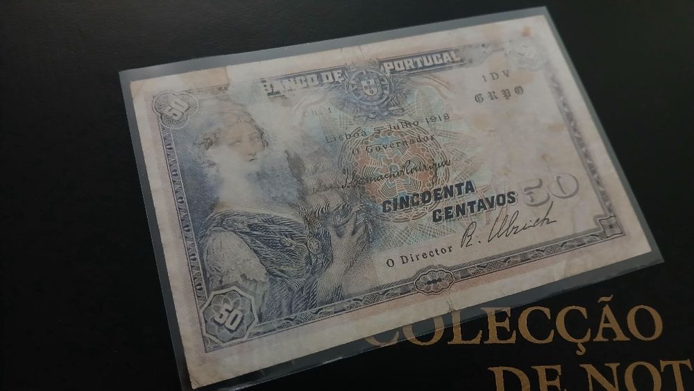 Nota de 50 Centavos de 1918