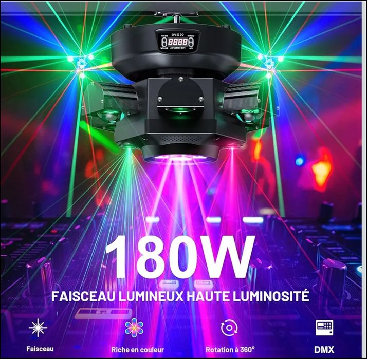 Світлодіодний сценічний світильник прожектор HOLDLAMP 180w ZQ02361