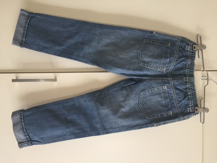 Conjunto da PreNatal - Calça de ganga bordada e T-Shirt