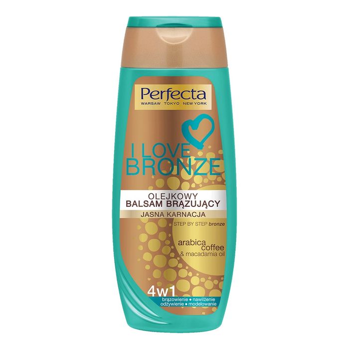 Perfecta olejkowy balsam brązujący 4w1 do jasnej karnacji 250ml