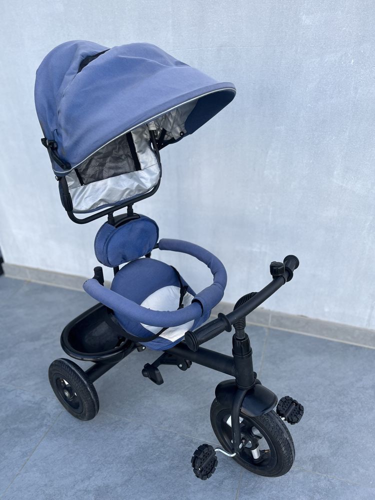 Rowerek trójkołowy dziecięcy EUROBABY I EVOAIR rowerki dla bliźniaków
