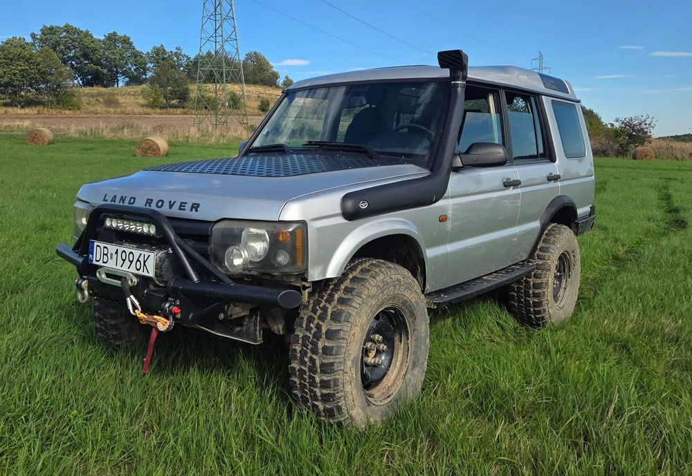 Land Rover Discovery Automat,  Lift 4",  Nowe opony 35",  Blokady mostów, Zamiana