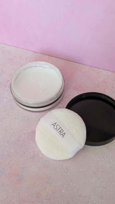 Astra velvet skin loose powder ryżowy 01