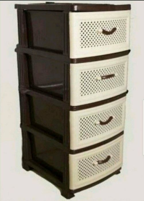 Большой пластиковый oрганайзер на 4 яруса для аксессуаров школьных