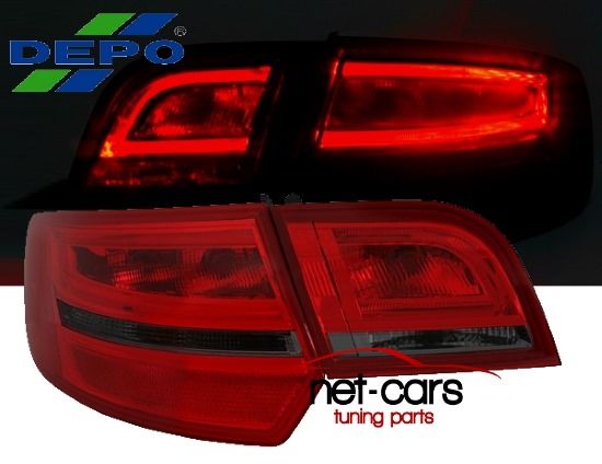 Lampy tylne tył AUDI A3 8P 09- 12 LED NEON LIFT SPORTBACK CD