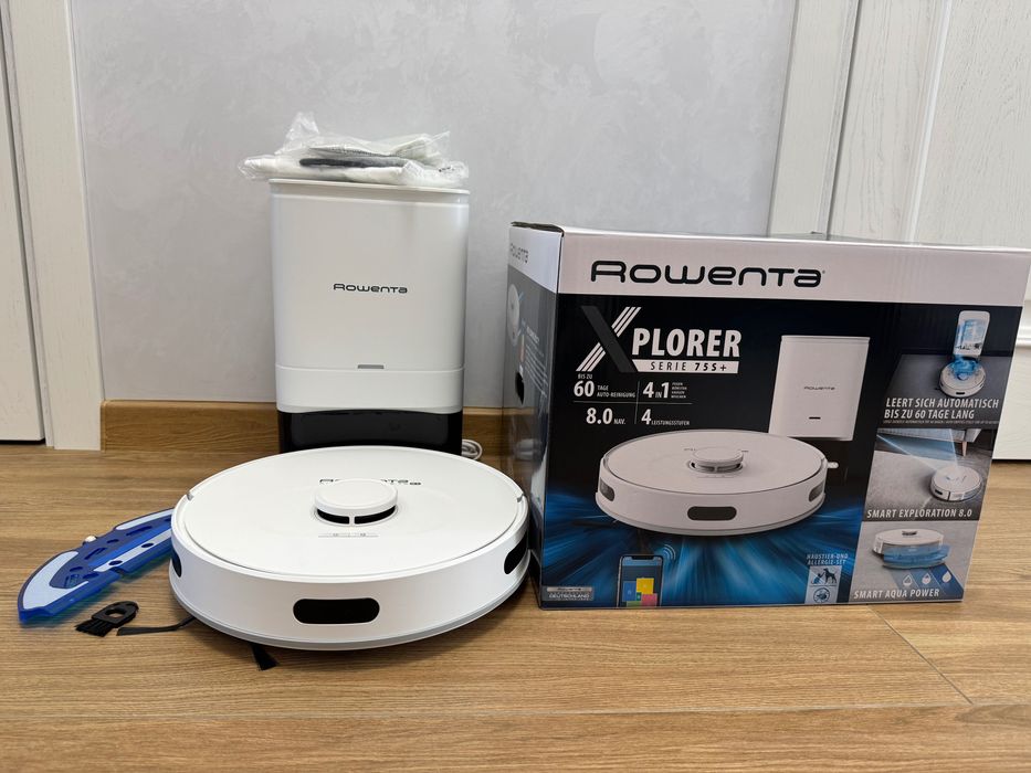 Робот-пилосос Rowenta X-Plorer Serie 75 S+ RR8597WH