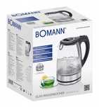 Czajnik elektryczny szklany dzbanek 1,7L Bomann G 6032