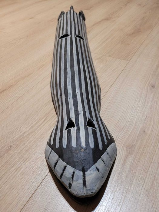 Ozdoba na ścianę, Maska etniczna, afrykańska -  Zebra