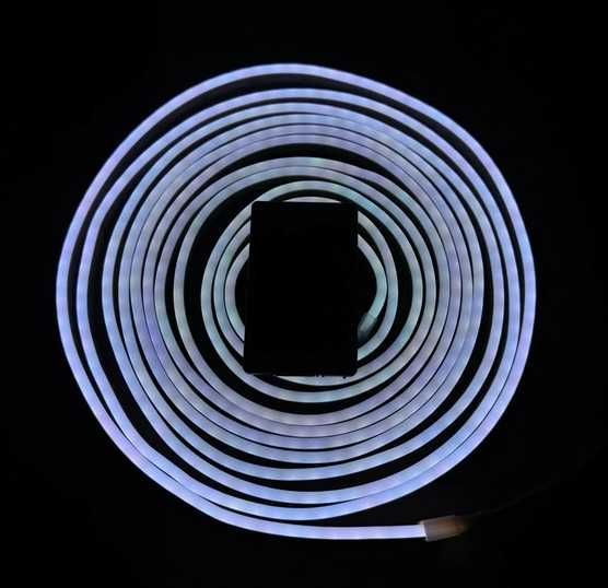 Світлодіодна Неонова Стрічка-Шланг RGB 5 м, 12V/220V Гнучкий LED NEON