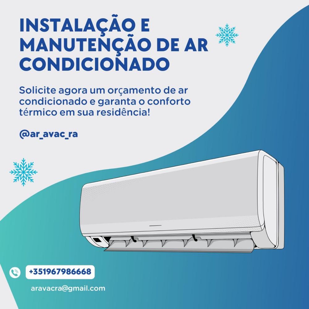 Instalação e Manutenção de Ar condicionado
