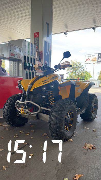 Quad Can Am Renegade 500 G1 HOMOLOGACJA Wyciagarka ledbar