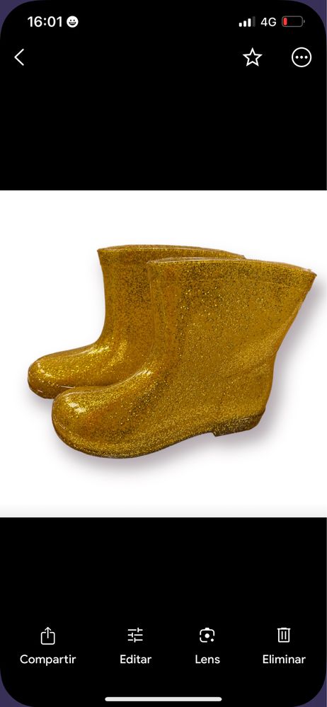 Galochas para menina