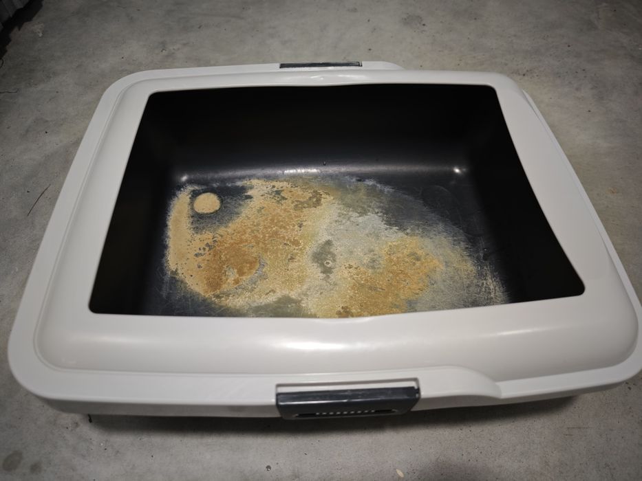 Kuweta dla kota z obramowaniem