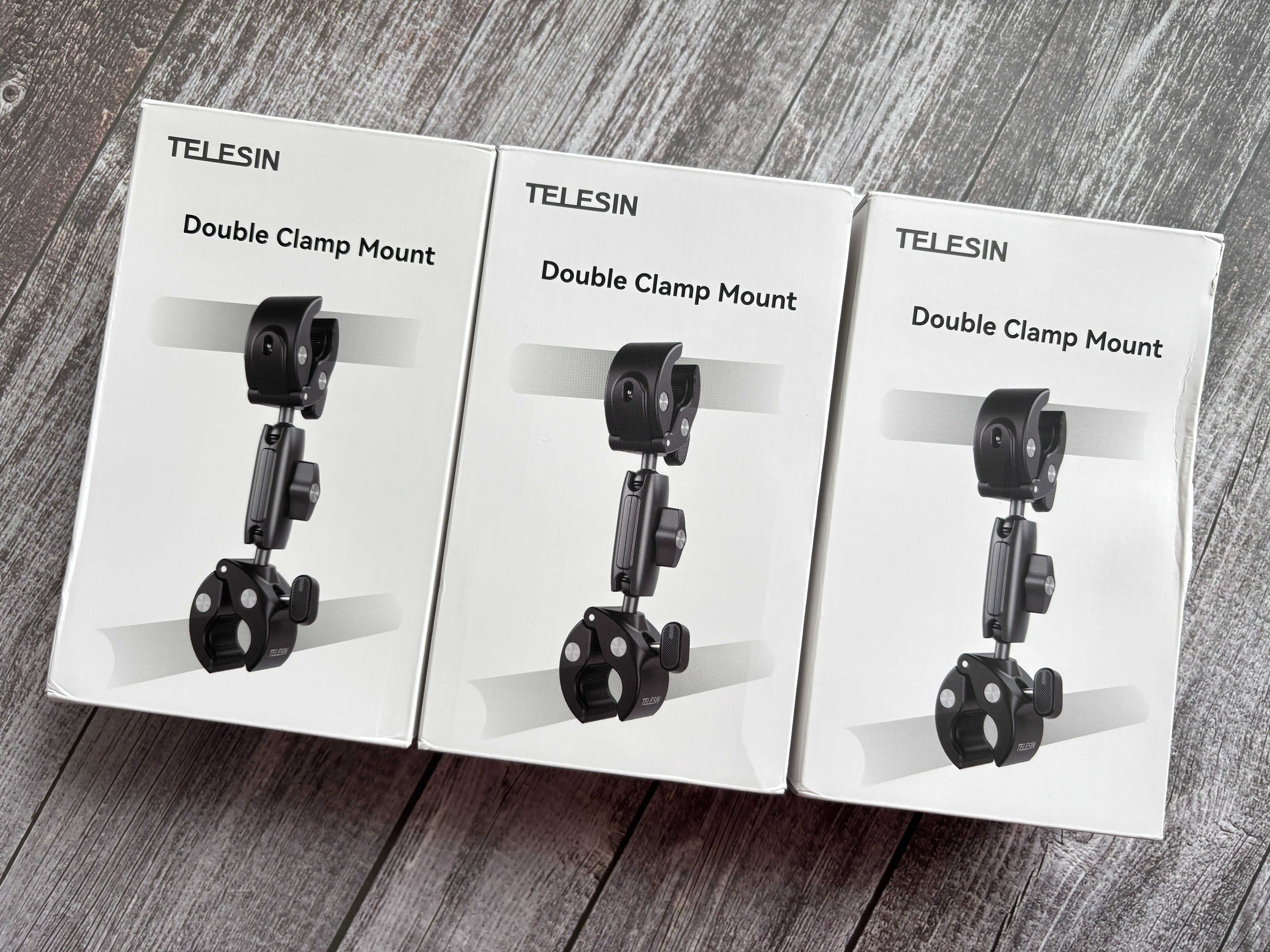 Якісне кріплення Telesin тримач зажим для монопода Insta 360 GoPro DJI