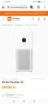 Oczyszczacz powietrza Xiaomi Mi Air Purifier 3C aplikacja dla alergika