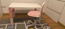Biurko Ikea Pahl + krzesło obrotowe Ikea Orfjall