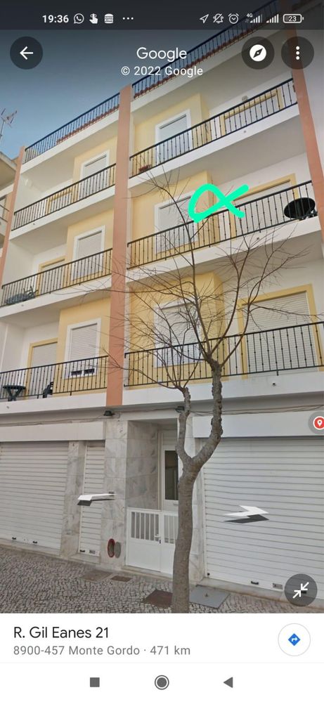 T2 monte gordo férias e T1