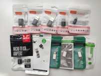 переходник с micro-USB -> Type-C USB -> TypeC OTG адаптер