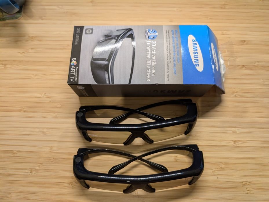 Okulary 3D Samsung SSG-3100GB dwie pary
