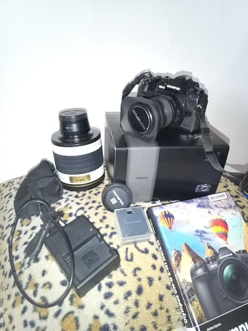 Olympus OM-D EM-1 MARK III + 12-50 EZ MSC + 500mm WALIMEX 5400 ujęć