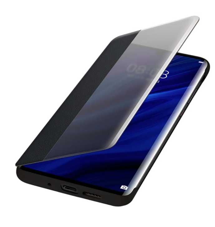 Oryginalne Etui Pokrowiec Smart Cover do Huawei P30 czarny