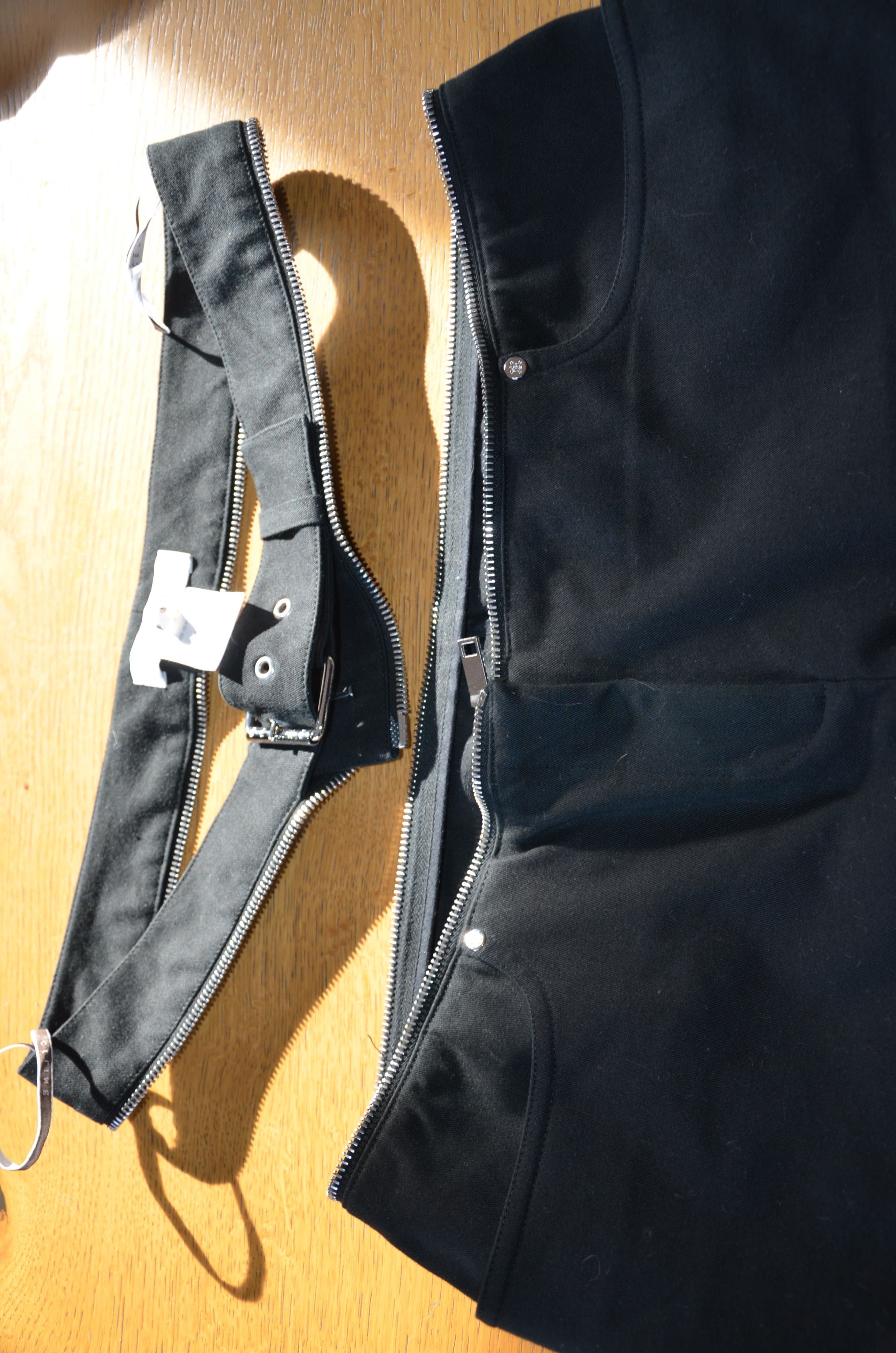 spodnie Celine r.40 odpinany pasek