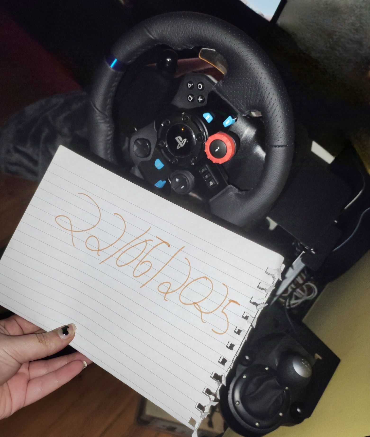 Volante Logitech G29 e suporte