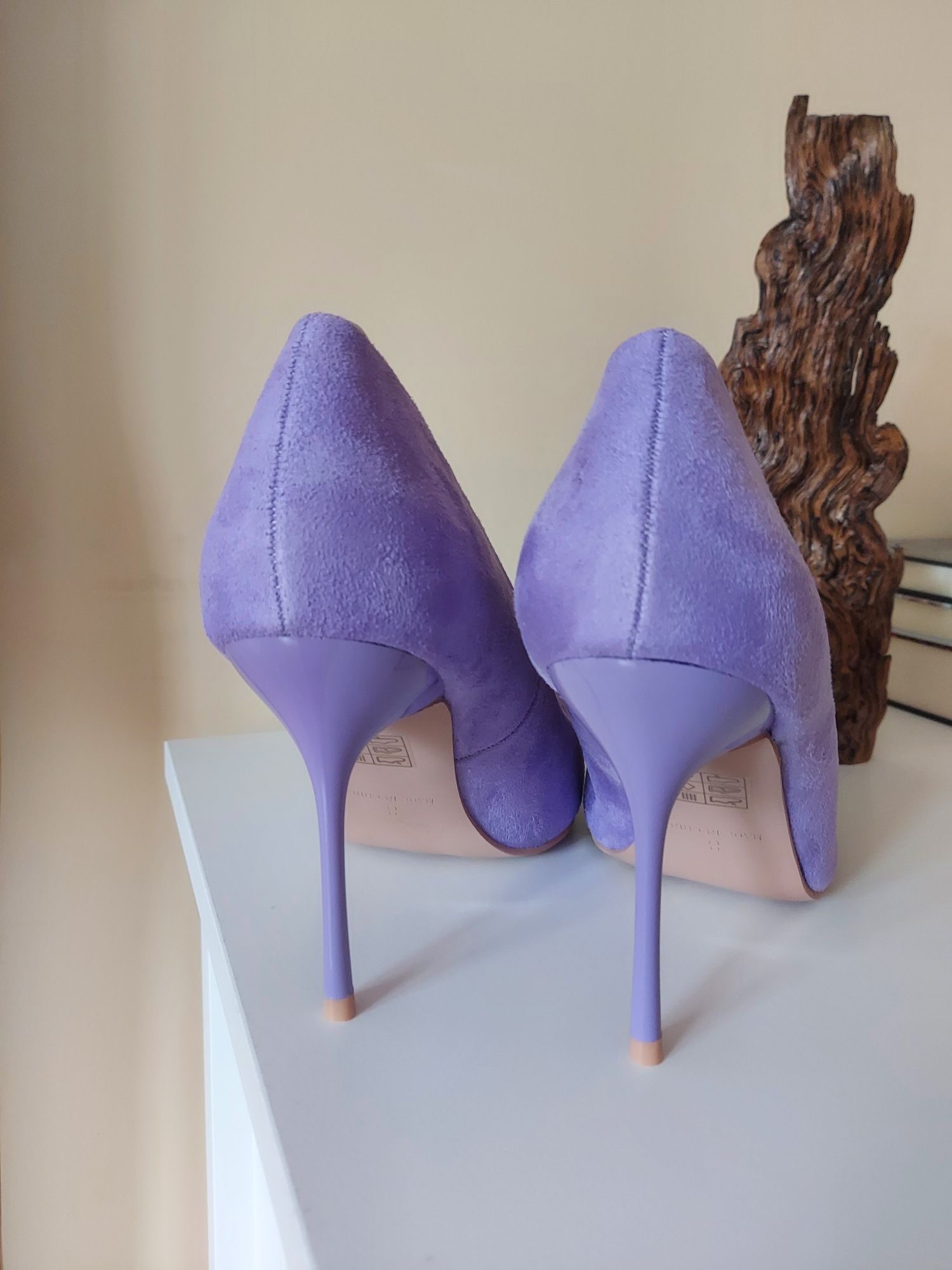 NOWE liliowe buty na obcasie. Szpilki RAID Alezio Lilac rozmiar 41