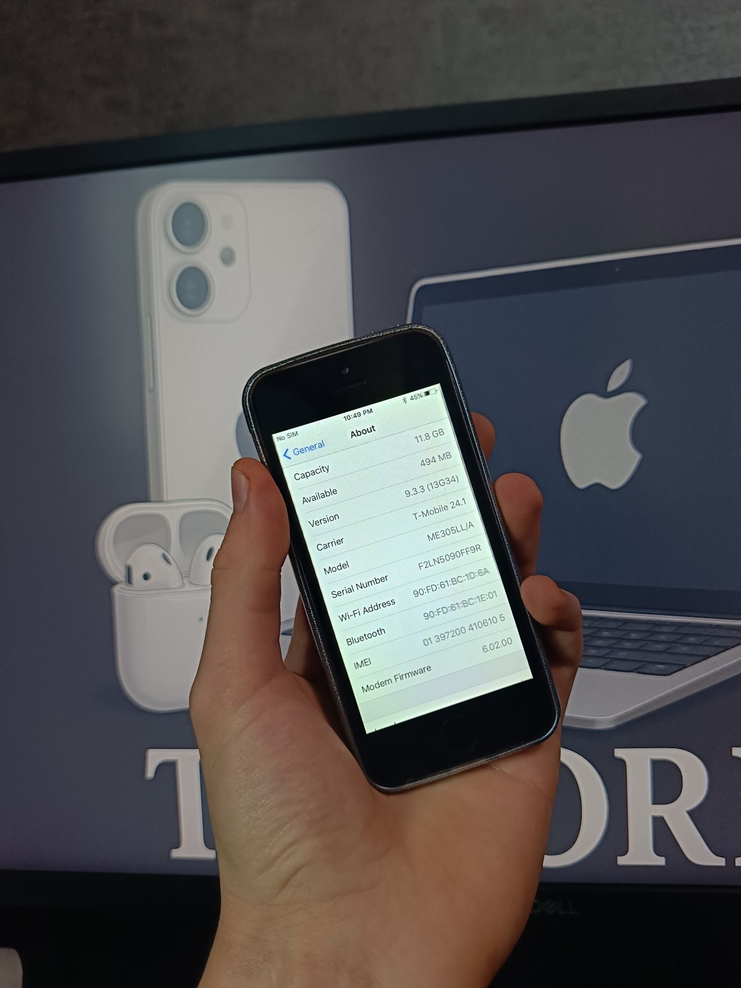iPhone 5s 16gb neverlook