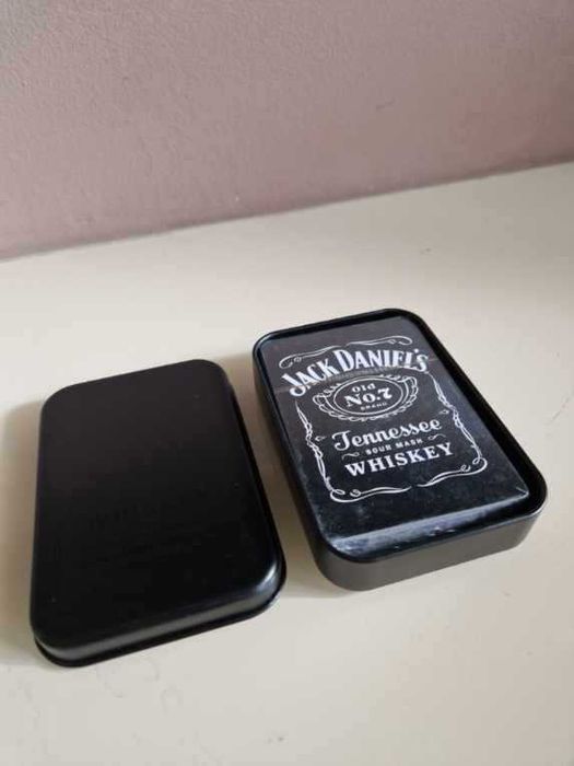 Karty Jack Daniel's Metalowy Etui - Nowe