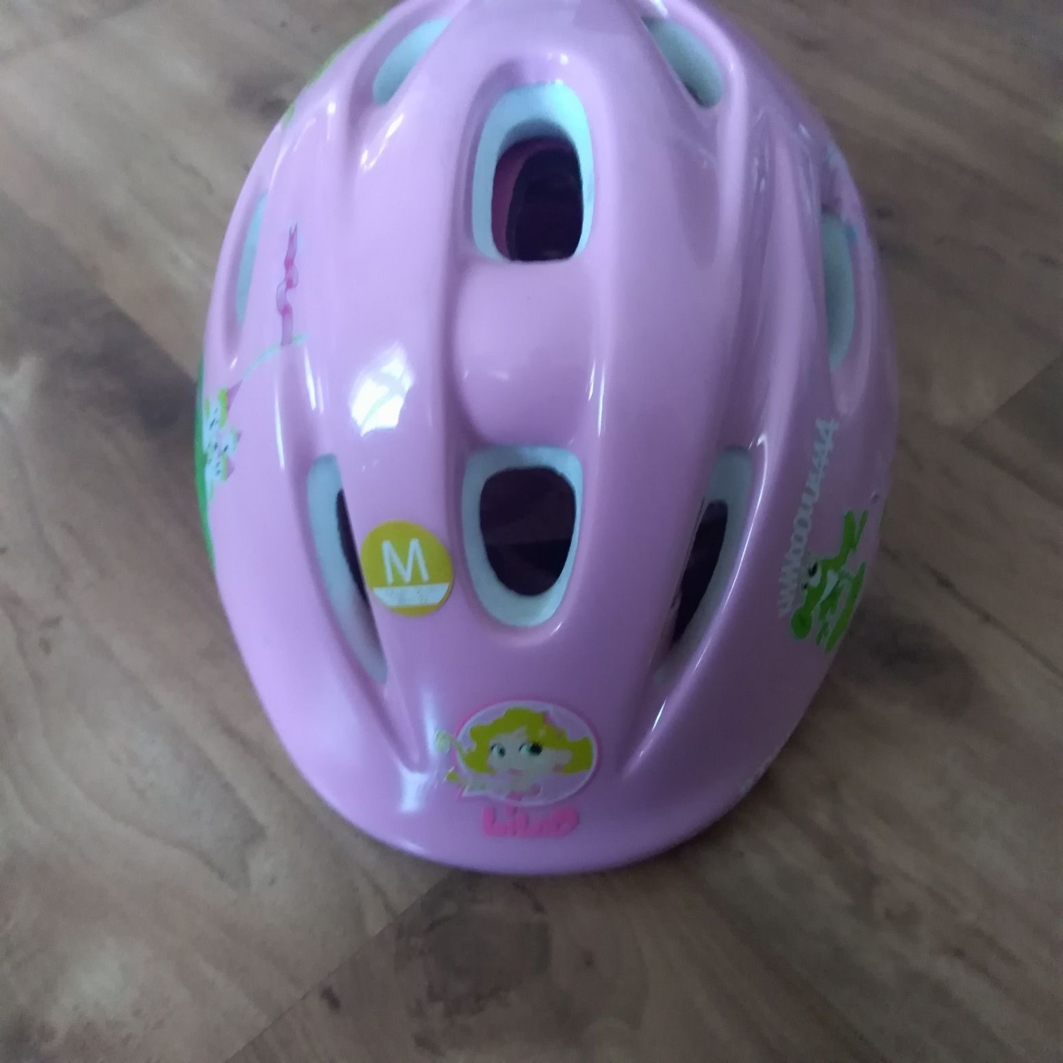 Kask rowerowy dziewczęcy