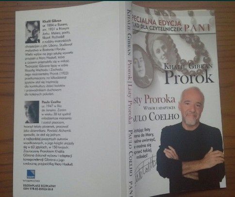 Prorok, Listy proroka - Khalil Gibran, Paulo Coelho