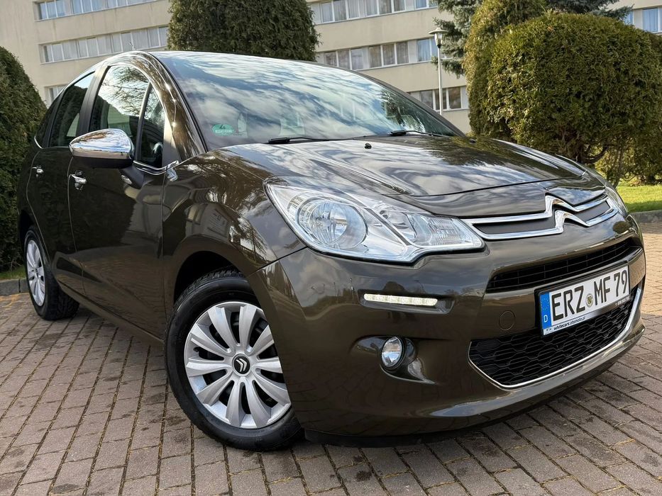 Citroën C3 105tkm*NISKI PRZEBIEG*Bezwypadkowy*PANORAMA*LED*Nowe Opony*PIĘKNY