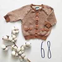 Ciepły sweterek niemowlęcy 62-68 kardigan limitowana edycja
