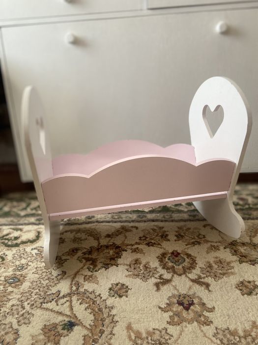 Кроватка лялькова. Ліжко для ляльки. Кроватка для кукол