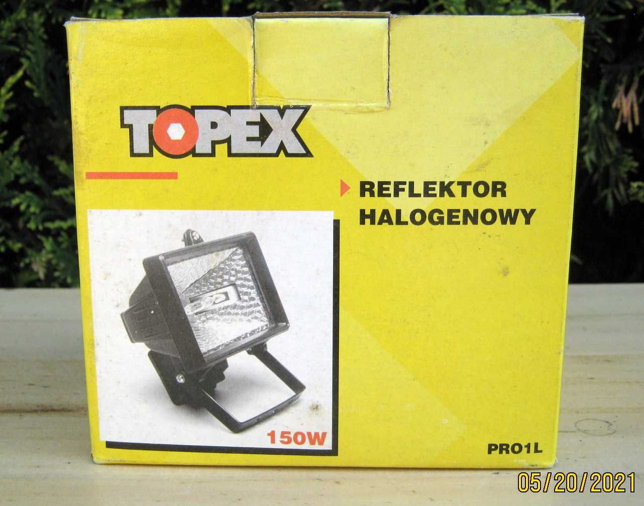 Halogen 500 W + 150 W Firmy Topex