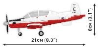 Klocki Cobi 26625 Samolot T-6 Texan Ii Beechcraft 197 El.