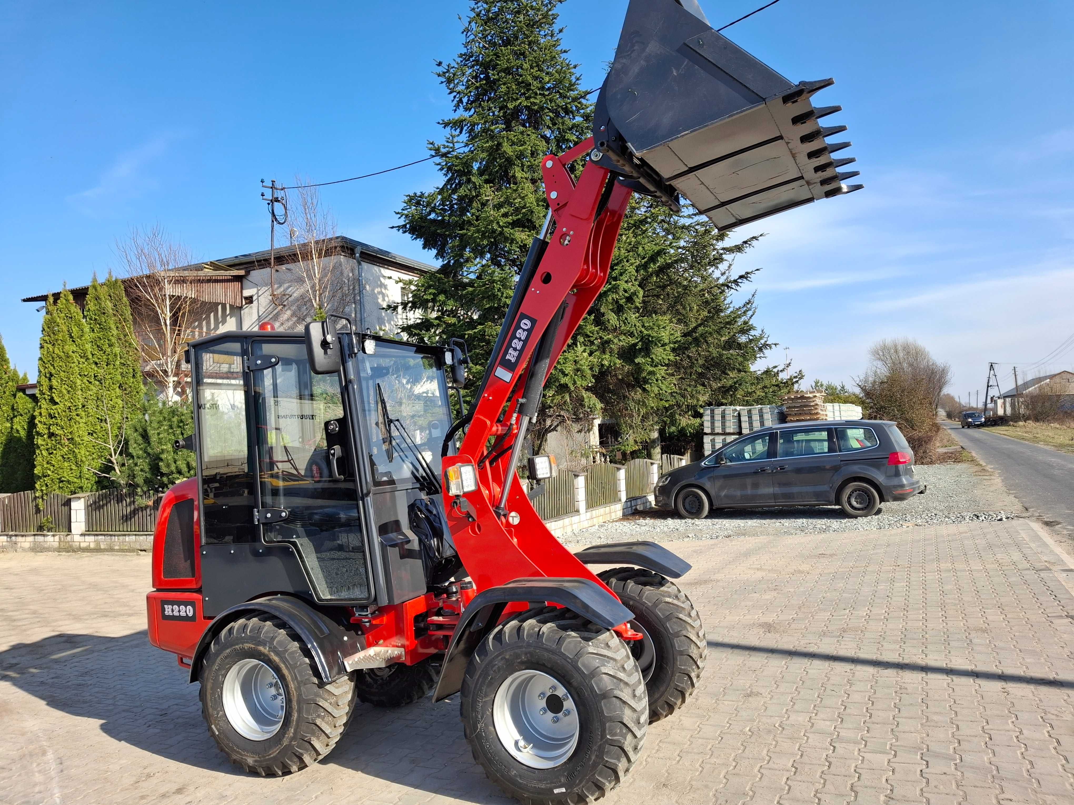 Nowa Miniładowarka H 180 silnik Yanmar  ładowność 1 T euroramka  2025r