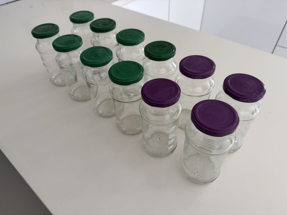 Zestaw 22 x słoik 0.33L 330ml