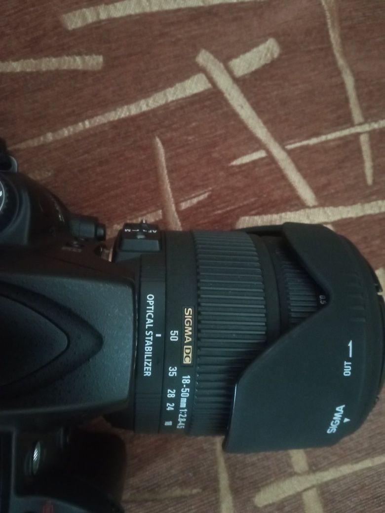Продам Фотоапарат Nikon D90! Об'єктивом SIGMA DC 18-50mm 1:2.8-4.5