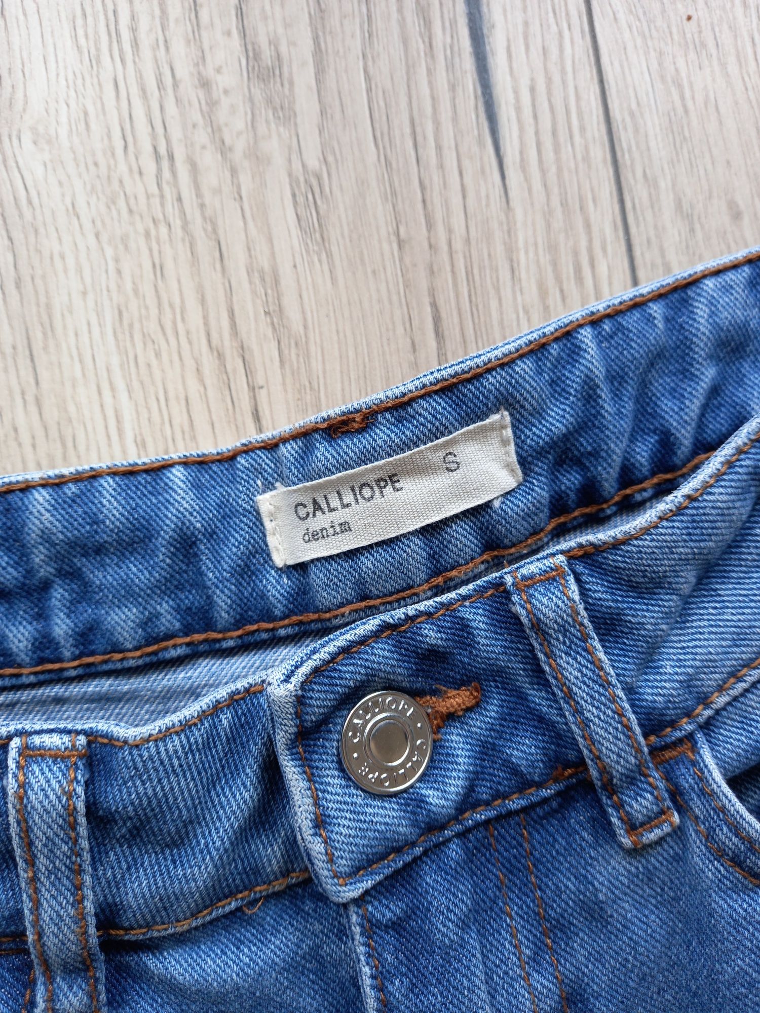 Spodnie culotte kuloty S